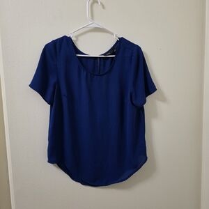 Apt. 9 Deep Blue Women's Blouse